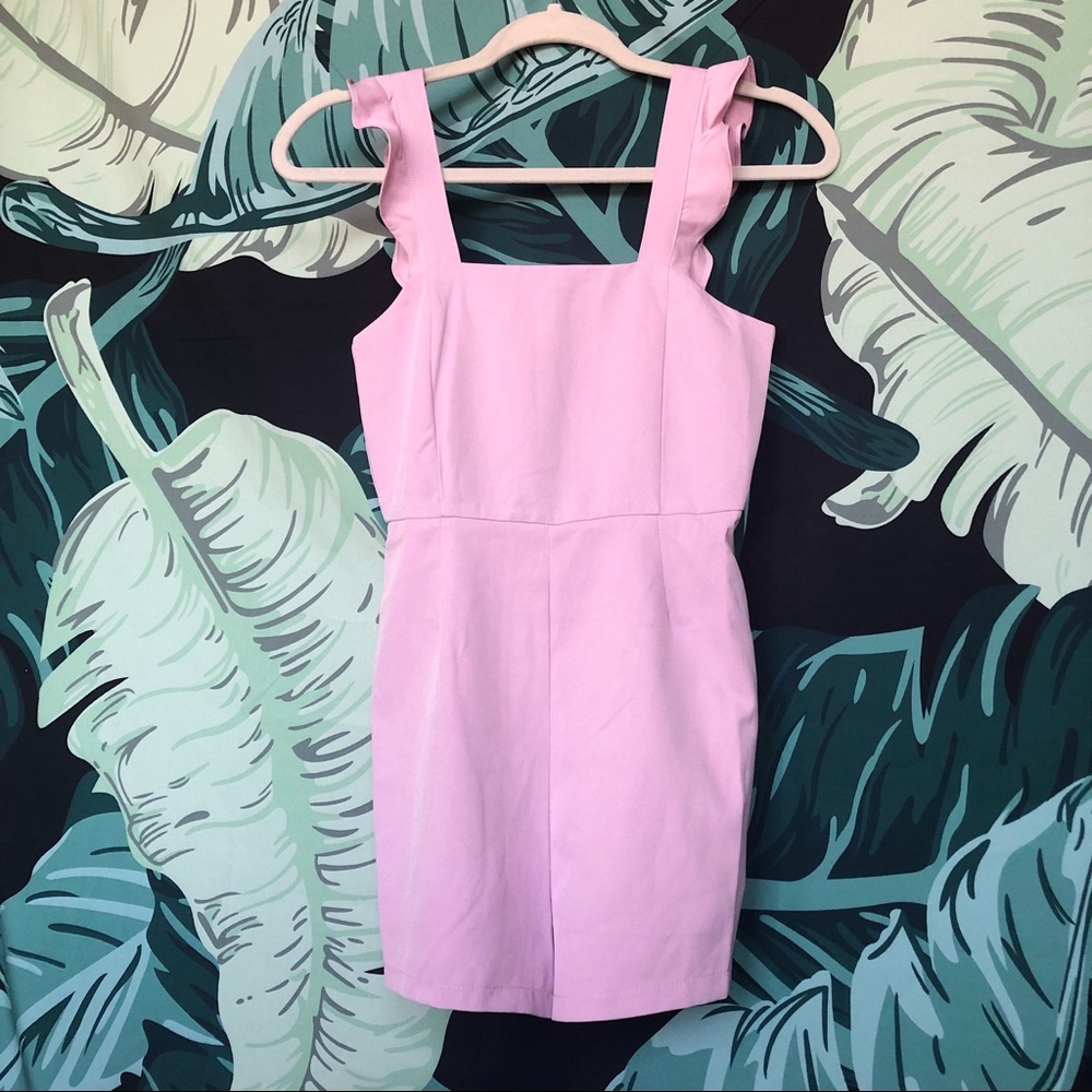 Pomelo Frill Romper Purple